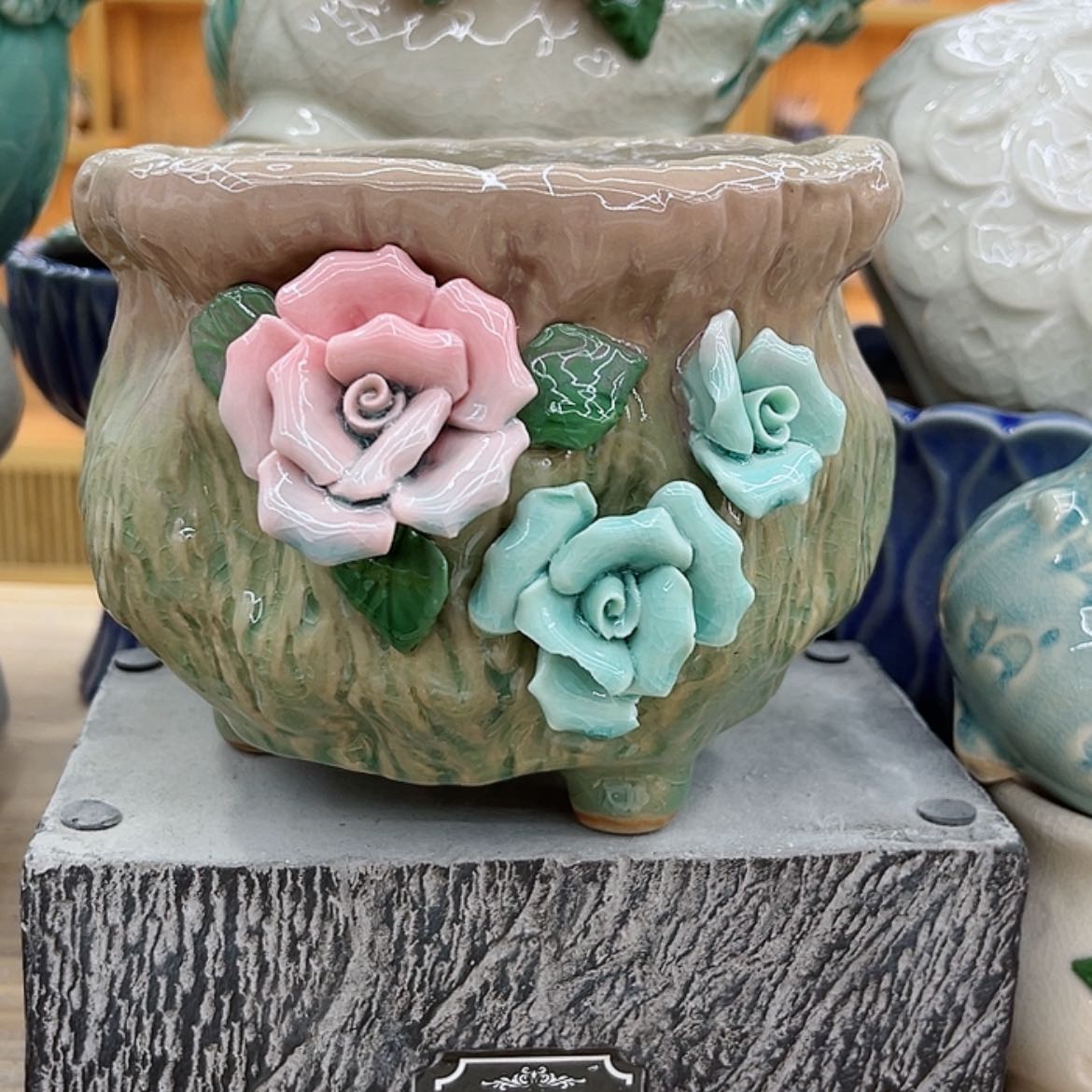 【闪购商品】陶瓷花盆