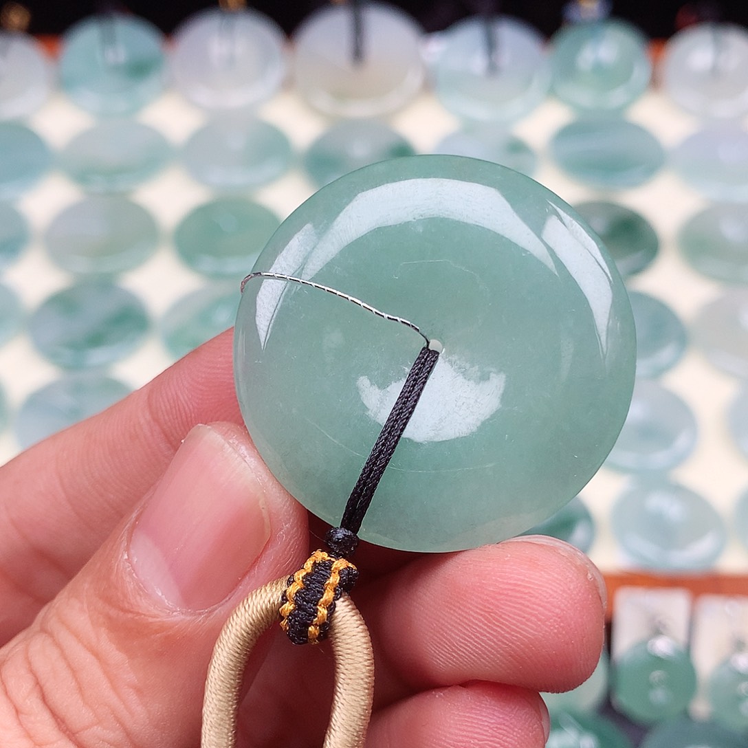 颈饰未镶嵌翡翠35.3-5.7mm