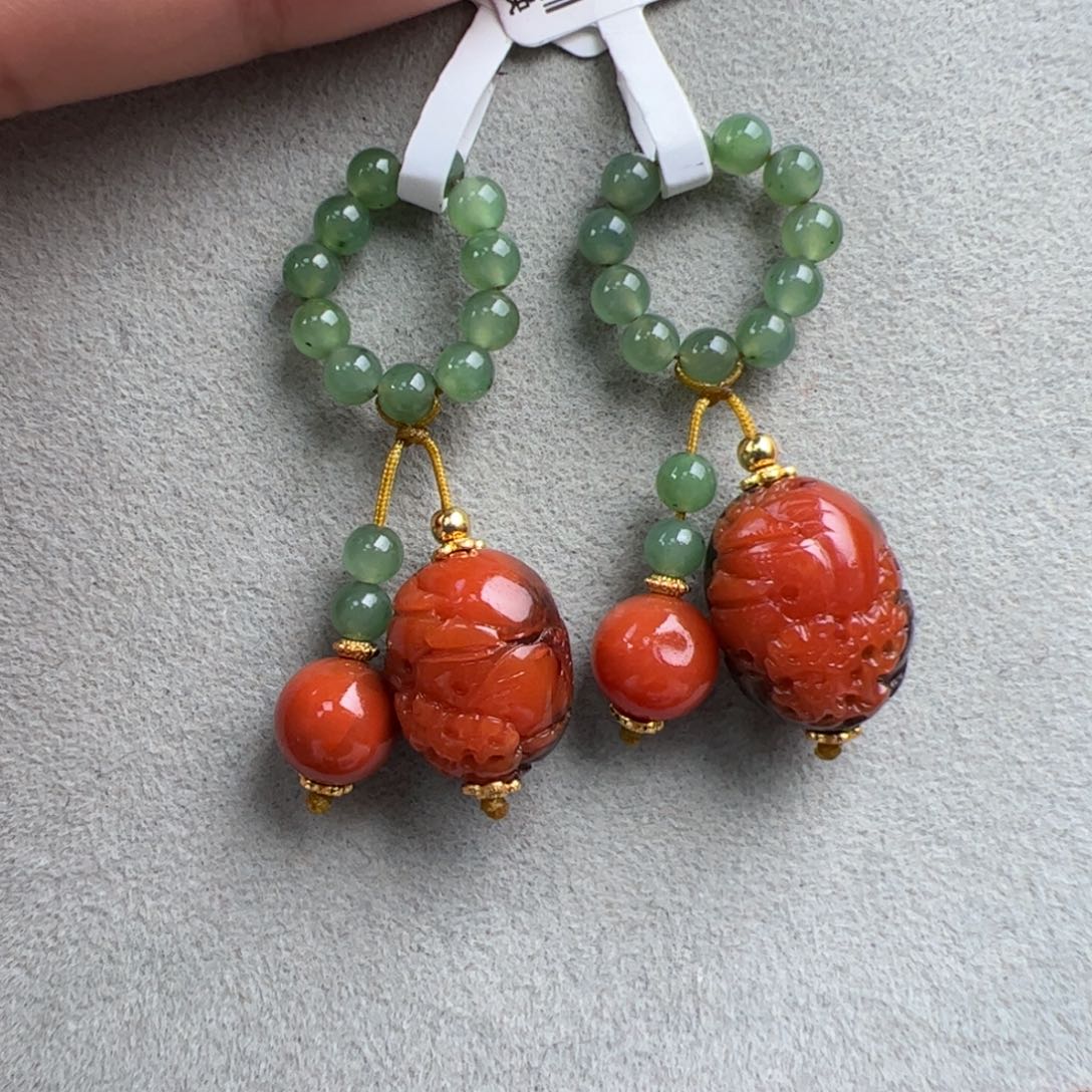 南红玛瑙未镶嵌（保山山水滴流11*发一