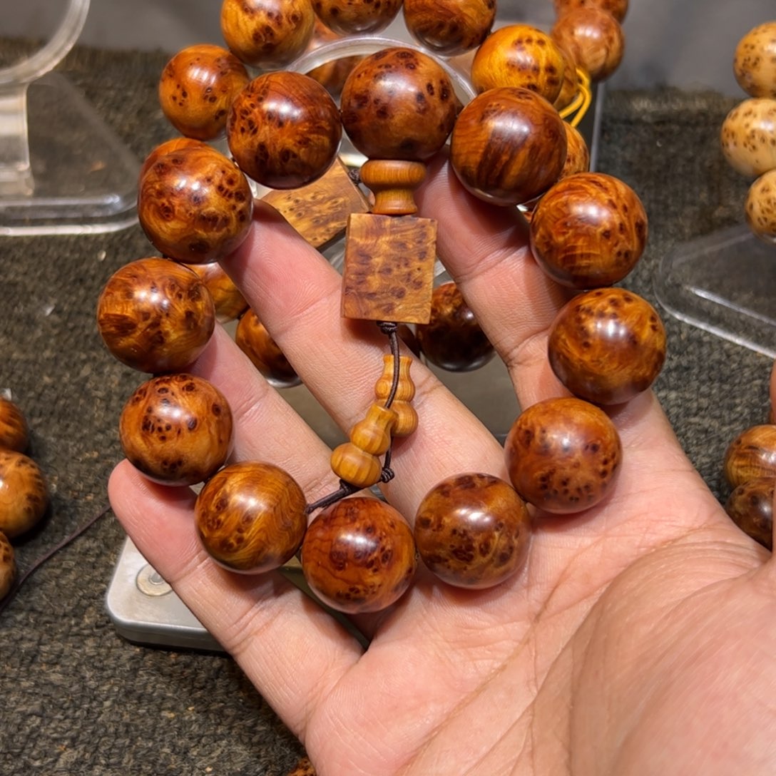 手串/手链柏木（崖柏）2.0陈化红油入门级瘤疤手串