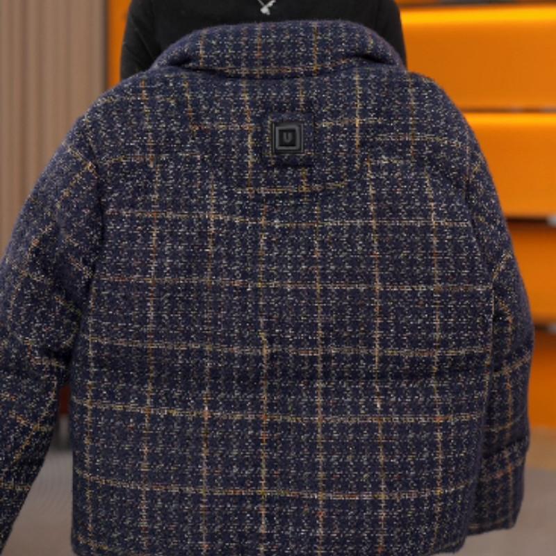 【进口品质】奈儿2025新款保暖气质鸭绒羽绒服外套d458静静