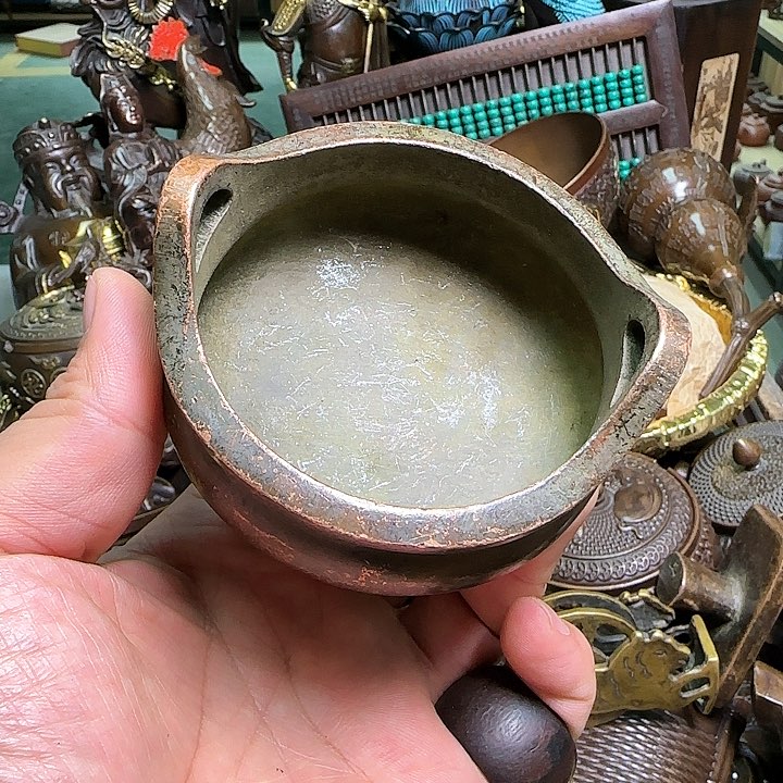 铜器办公室茶室摆件