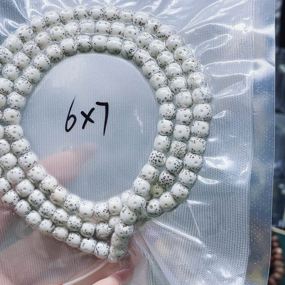 星月菩提吊坠7x6月长串