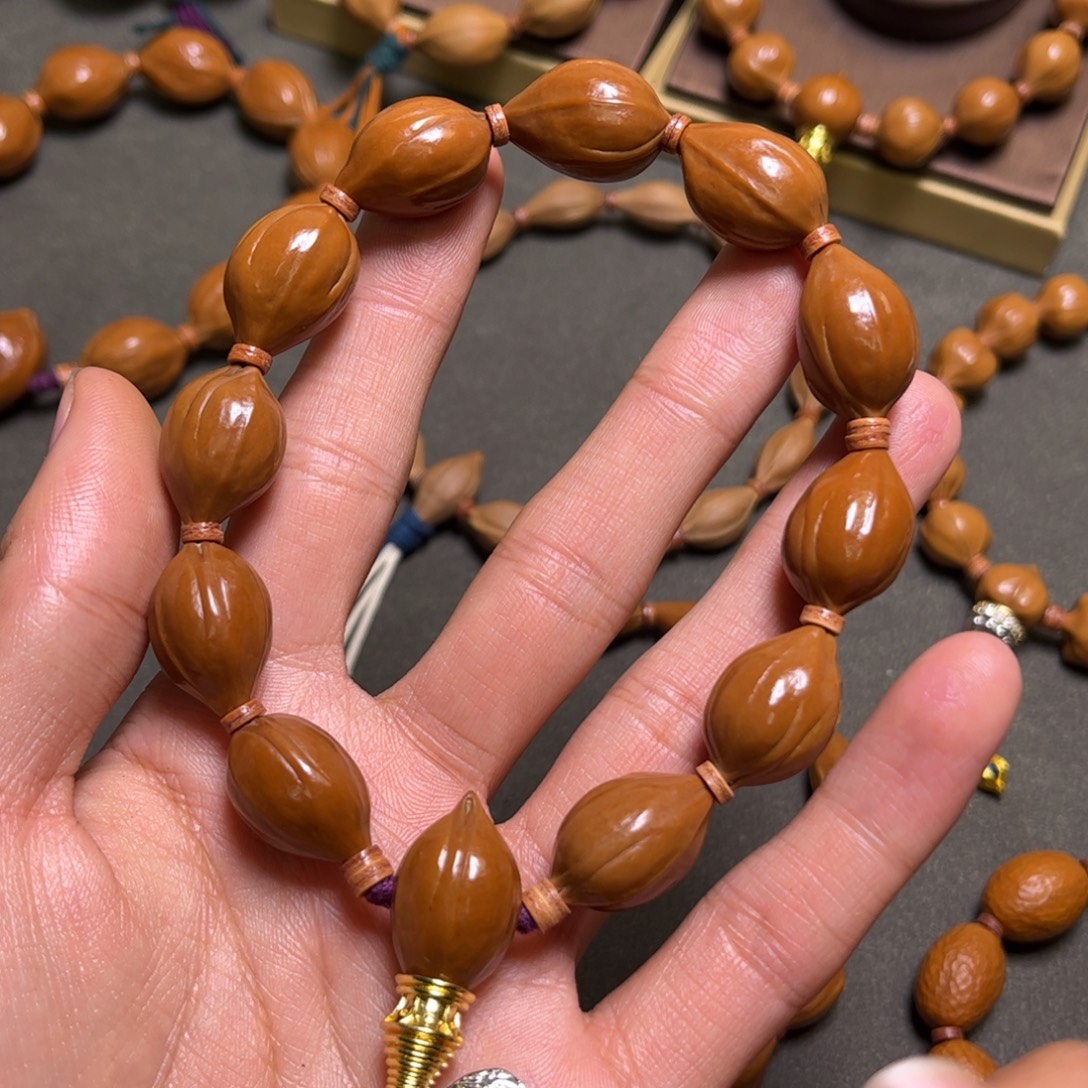 橄榄核手串/手链1.4三面佛