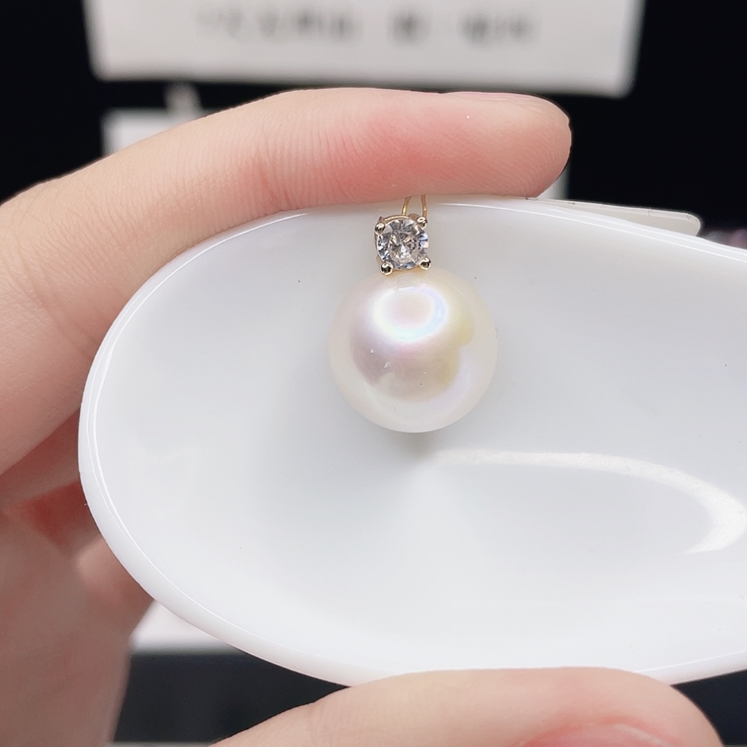 吊坠(赠链)合金淡水珍珠