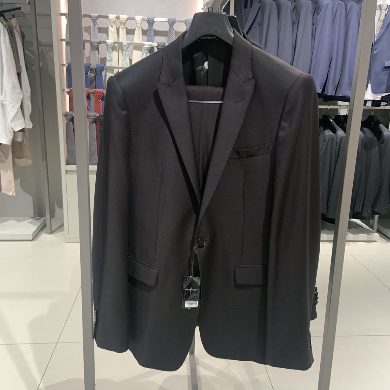 全新未使用 GIORGIO ARMANI/阿玛尼 男士外套西装EA套西羊毛