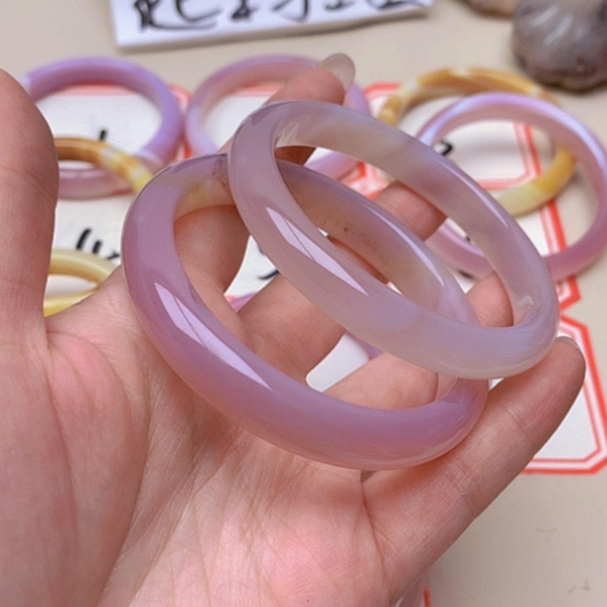 【闪购商品】未镶嵌玛瑙/玉髓珠宝半成品翱*