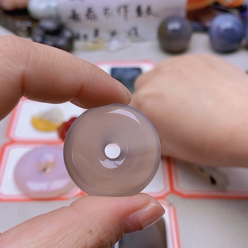 【闪购商品】未镶嵌玛瑙/玉髓珠宝半成品?**～