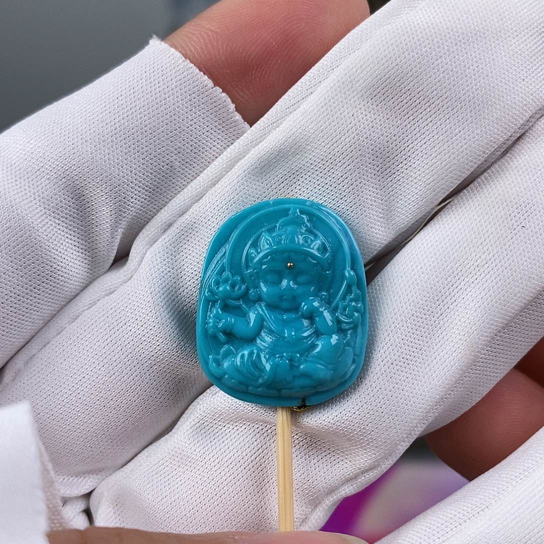 绿松石未镶嵌珠宝奇石