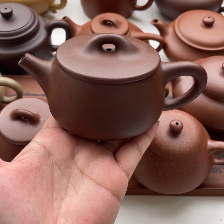 茶壶紫砂宜兴紫砂微瑕微瑕160cc