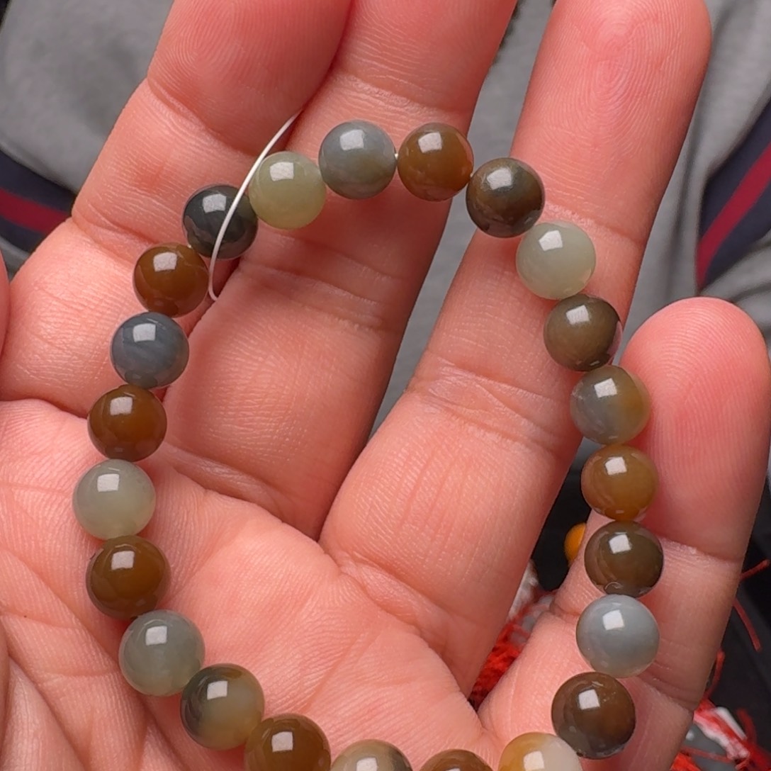 和田玉手链未镶嵌