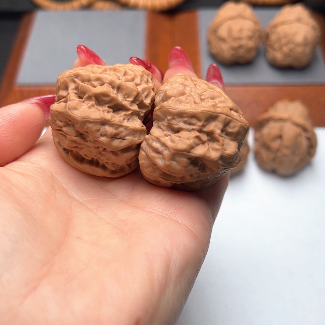 文玩核桃把件蛤蟆头39