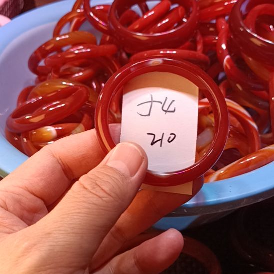 玛瑙/玉髓未镶嵌手镯