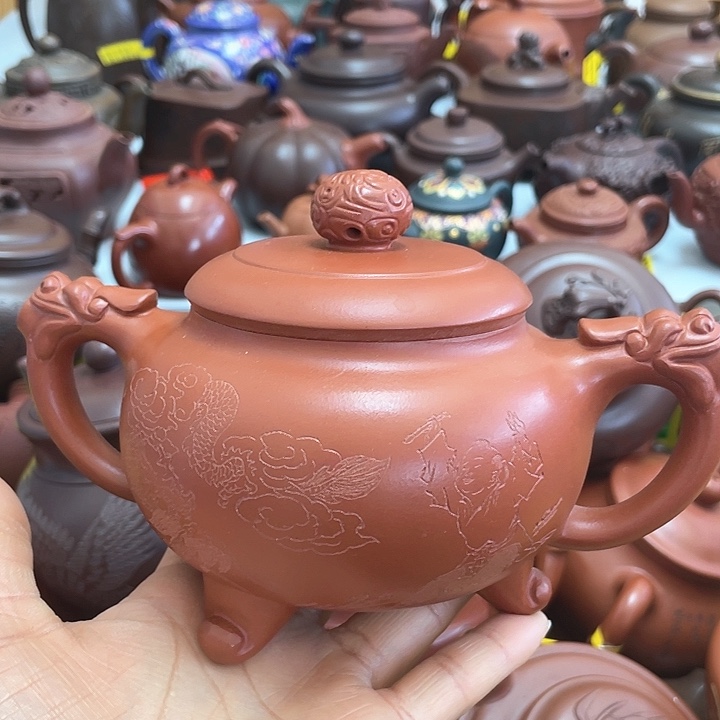 茶壶紫砂450cc宜兴紫砂壶