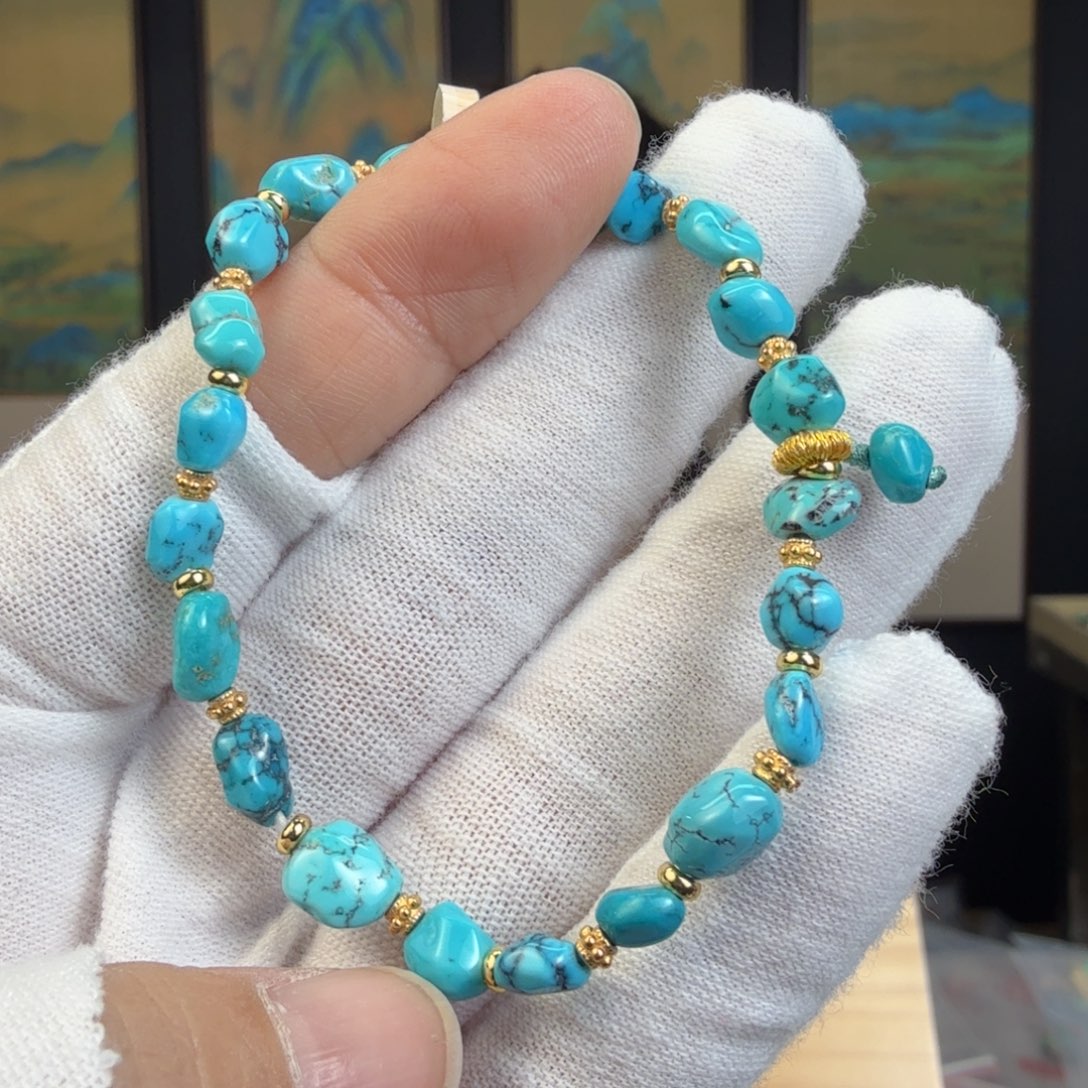 绿松石未镶嵌珠宝奇石