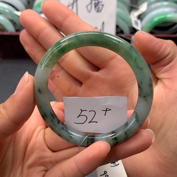 未镶嵌手镯翡翠手镯 不退不换