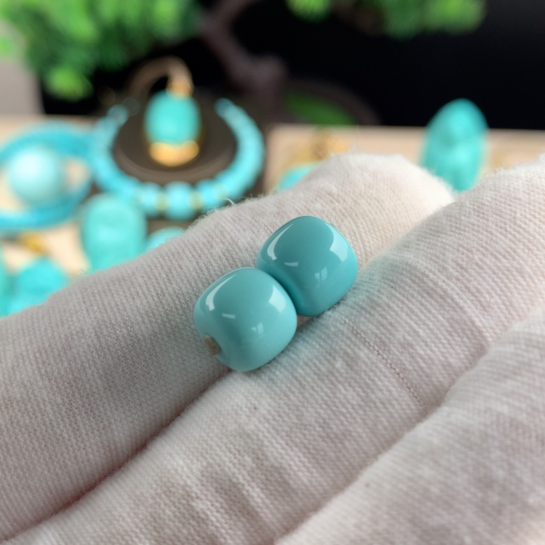 绿松石配珠卡9.5未镶嵌