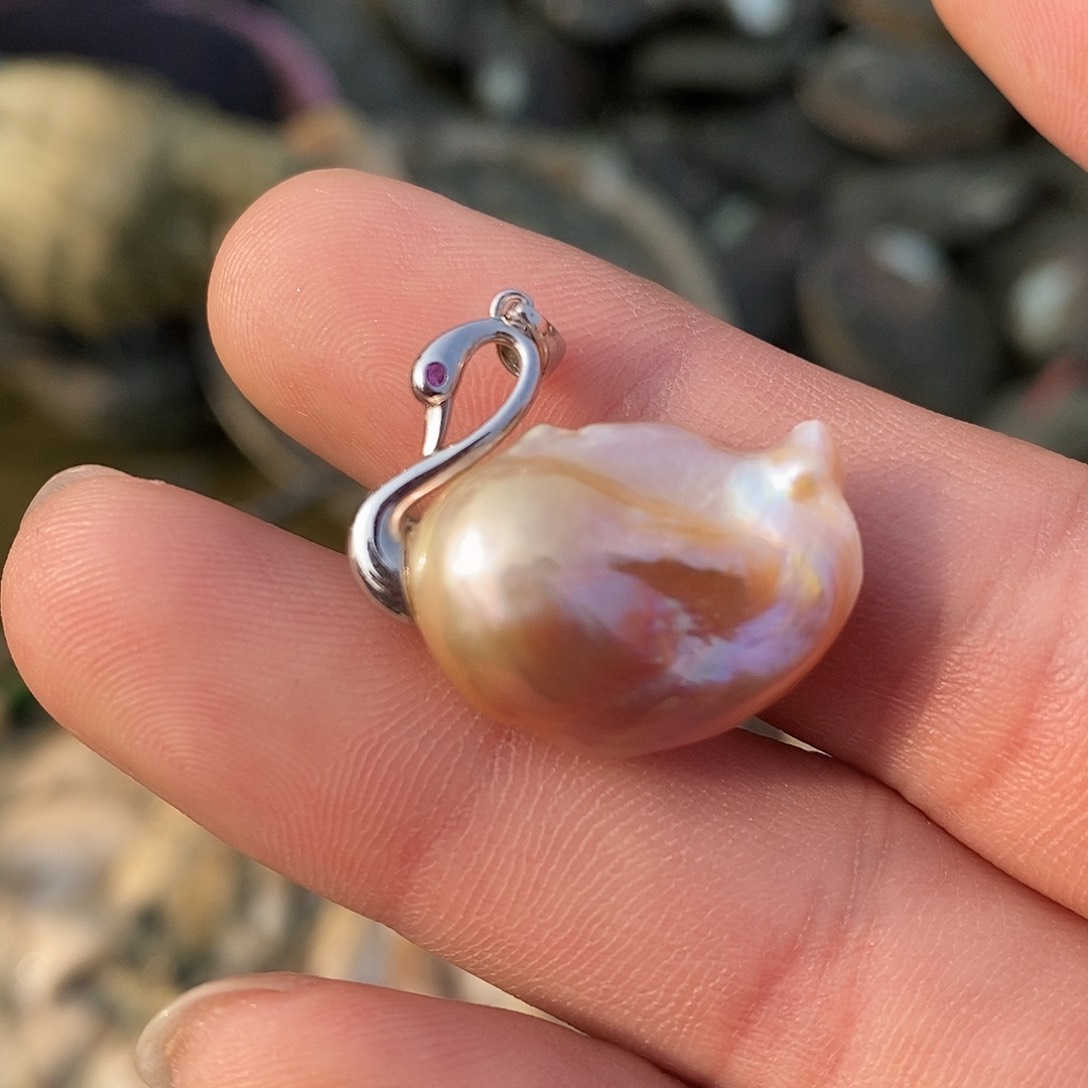 合金手链戒指淡水珍珠