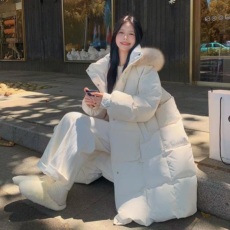 A2保暖百搭加厚大被子韩版羽绒服冬季