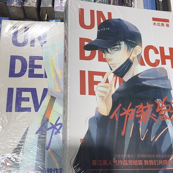 伪装学渣全新全套两本带周边未删减