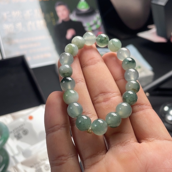 翡翠未镶嵌手串翡翠首饰