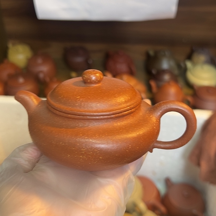 紫砂茶壶宜兴紫砂壶降坡200