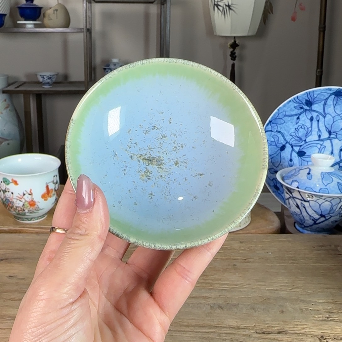 杯景德镇陶瓷柴烧多人