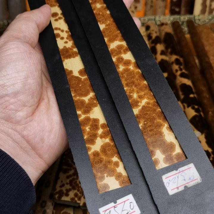 扇子中大花绿春扇料