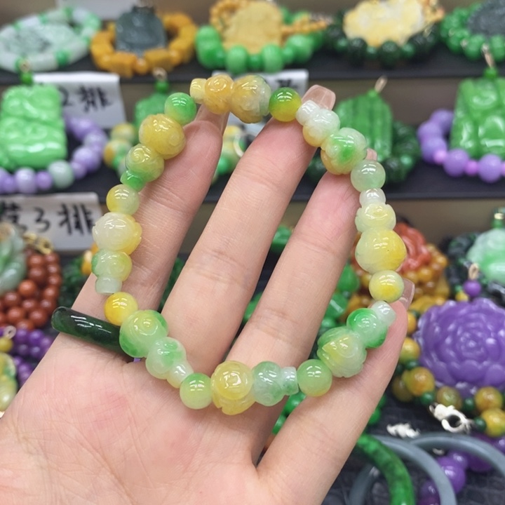 *****未镶嵌手链翡翠手链19