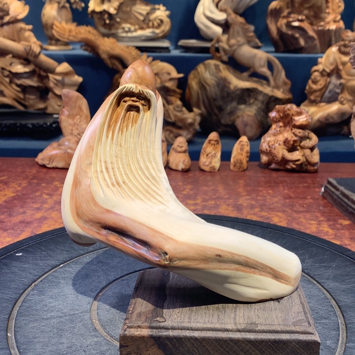 柏木（崖柏）根雕摆件