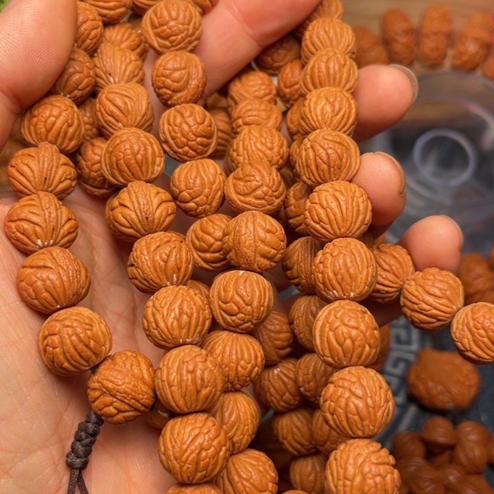 桃核手串龙纹桃核6