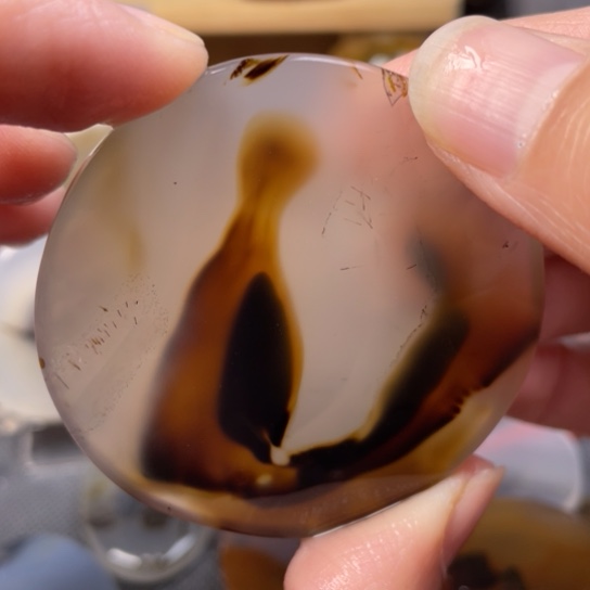 玛瑙/玉髓吊坠(不含链)未镶嵌