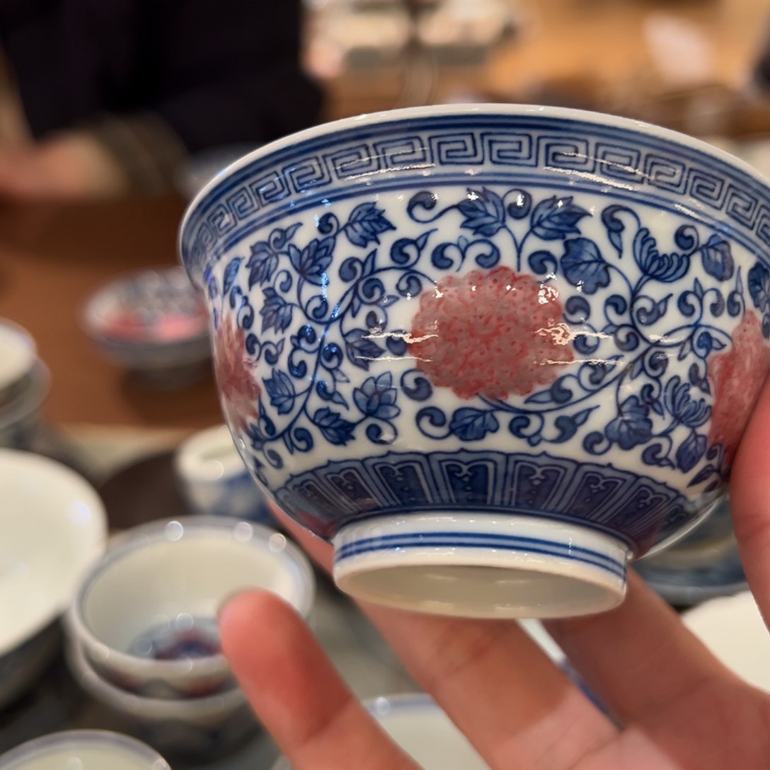 微臻玉古坊原矿釉里红