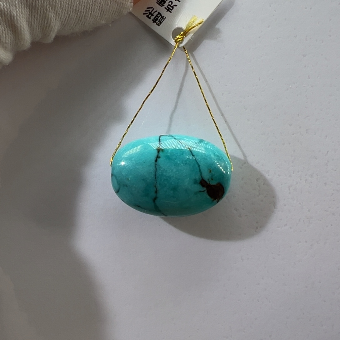 绿松石未镶嵌挂件