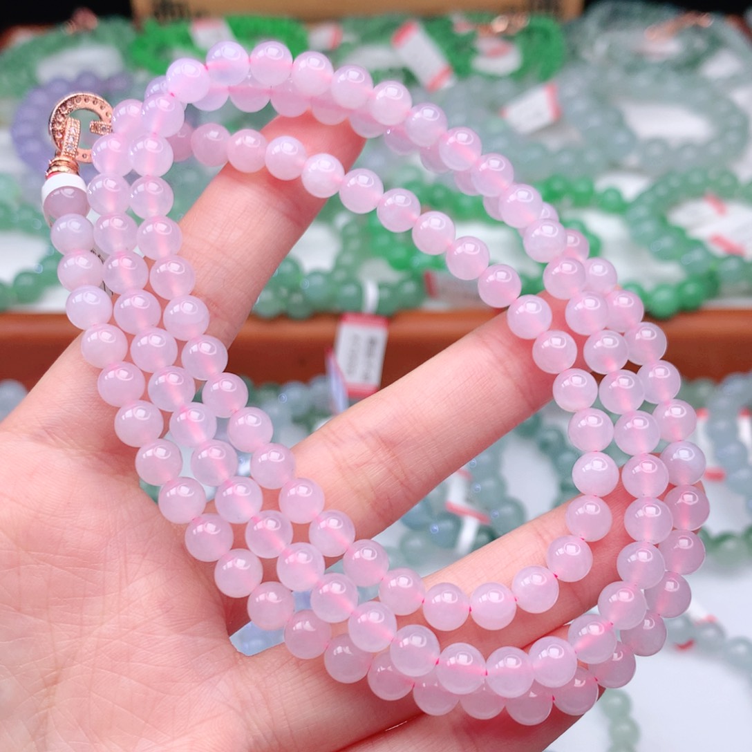 翡翠手链未镶嵌翡翠6mm