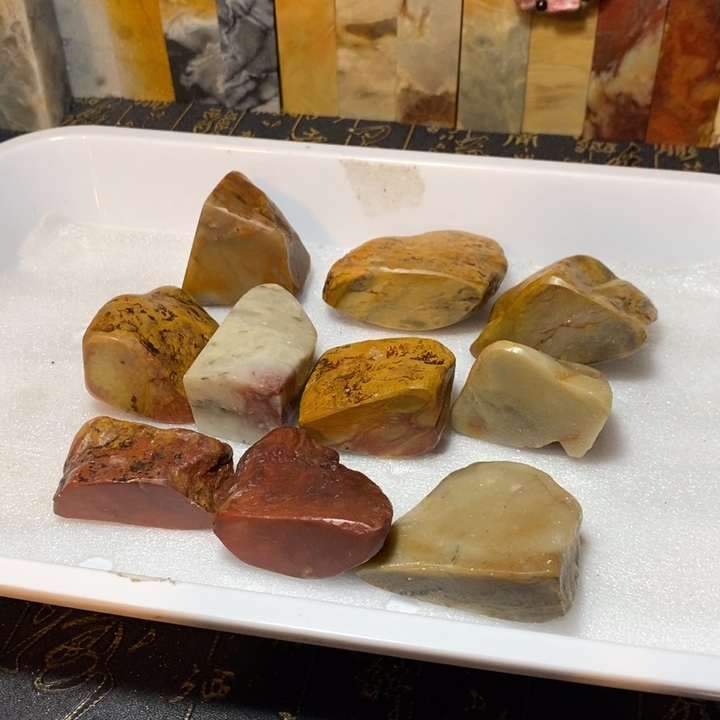 昌化鸡血石印章石