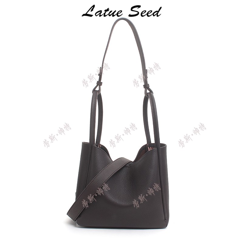 【C255·摇篮包】250*120*195新品时尚潮流单肩斜挎女包25292-乌木色