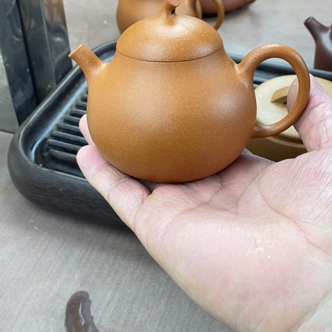 紫砂茶壶紫砂壶茄瓜微瑕