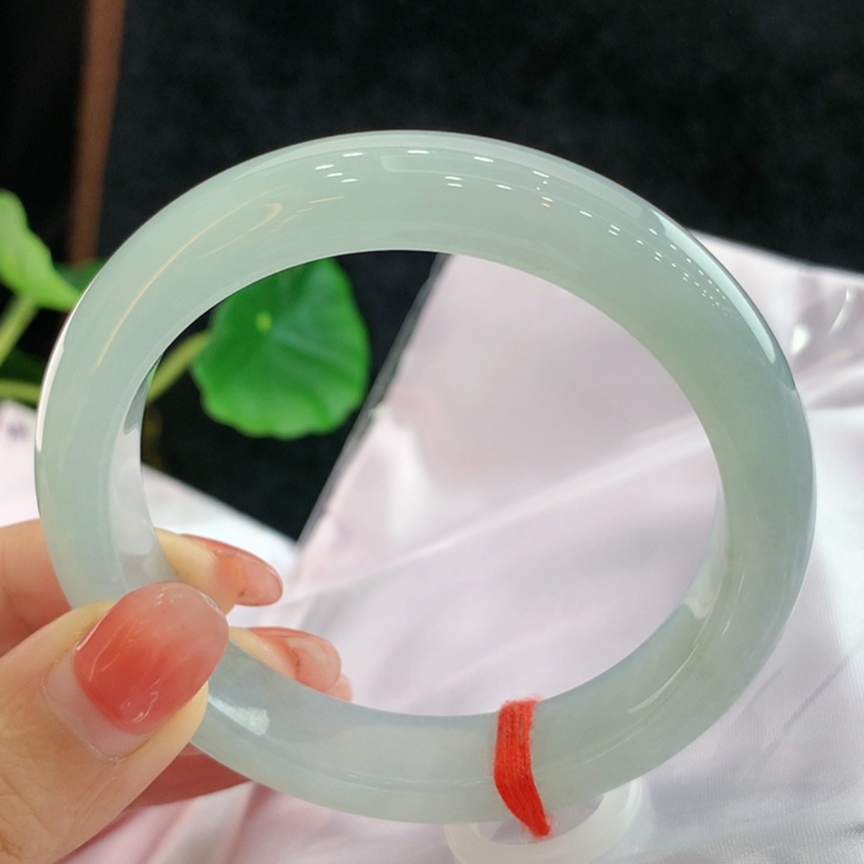 【闪购商品】翡翠手镯未镶嵌圈口58.8