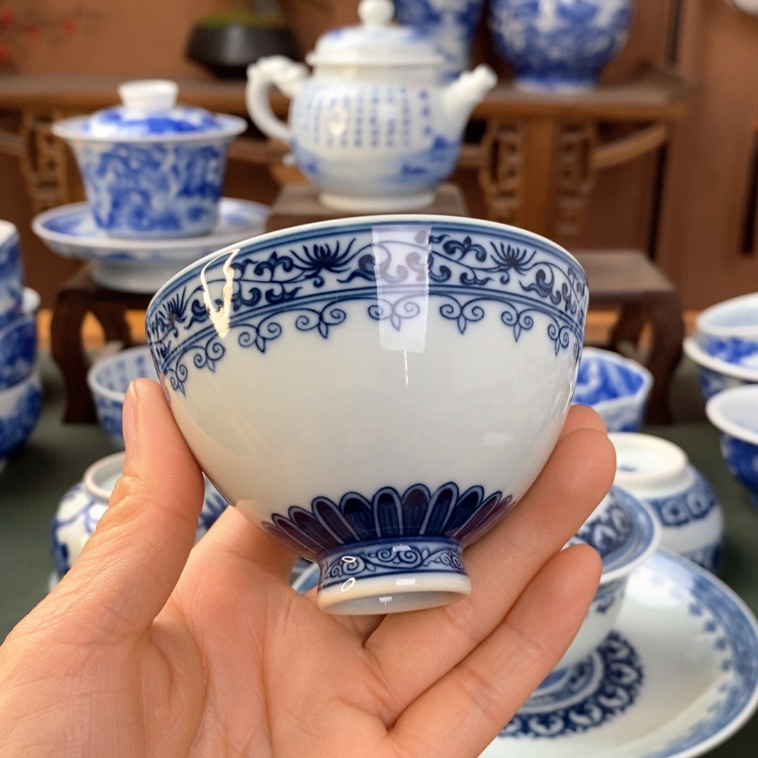 杯景德镇陶瓷手工手绘