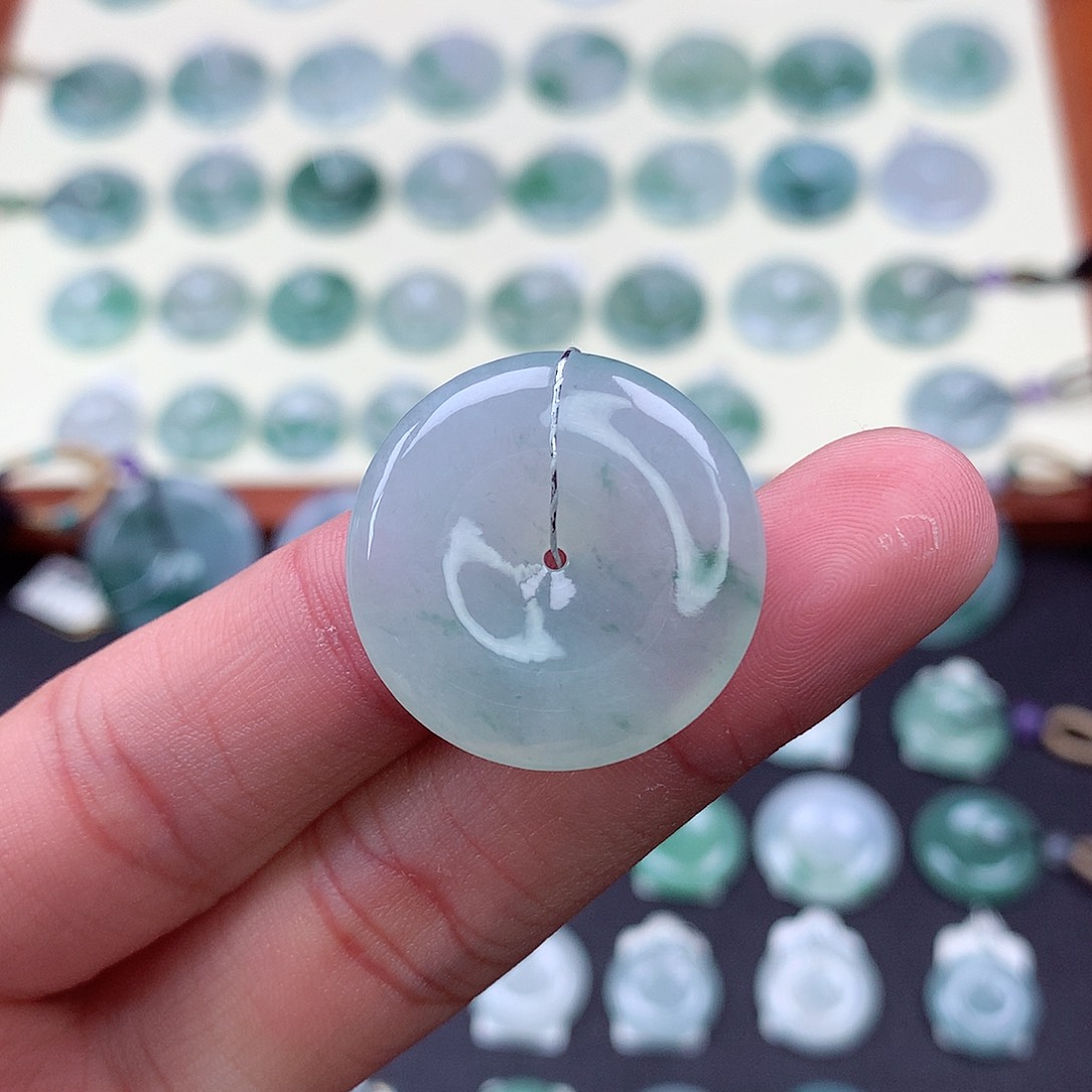 颈饰未镶嵌翡翠17 尺寸26.3-6