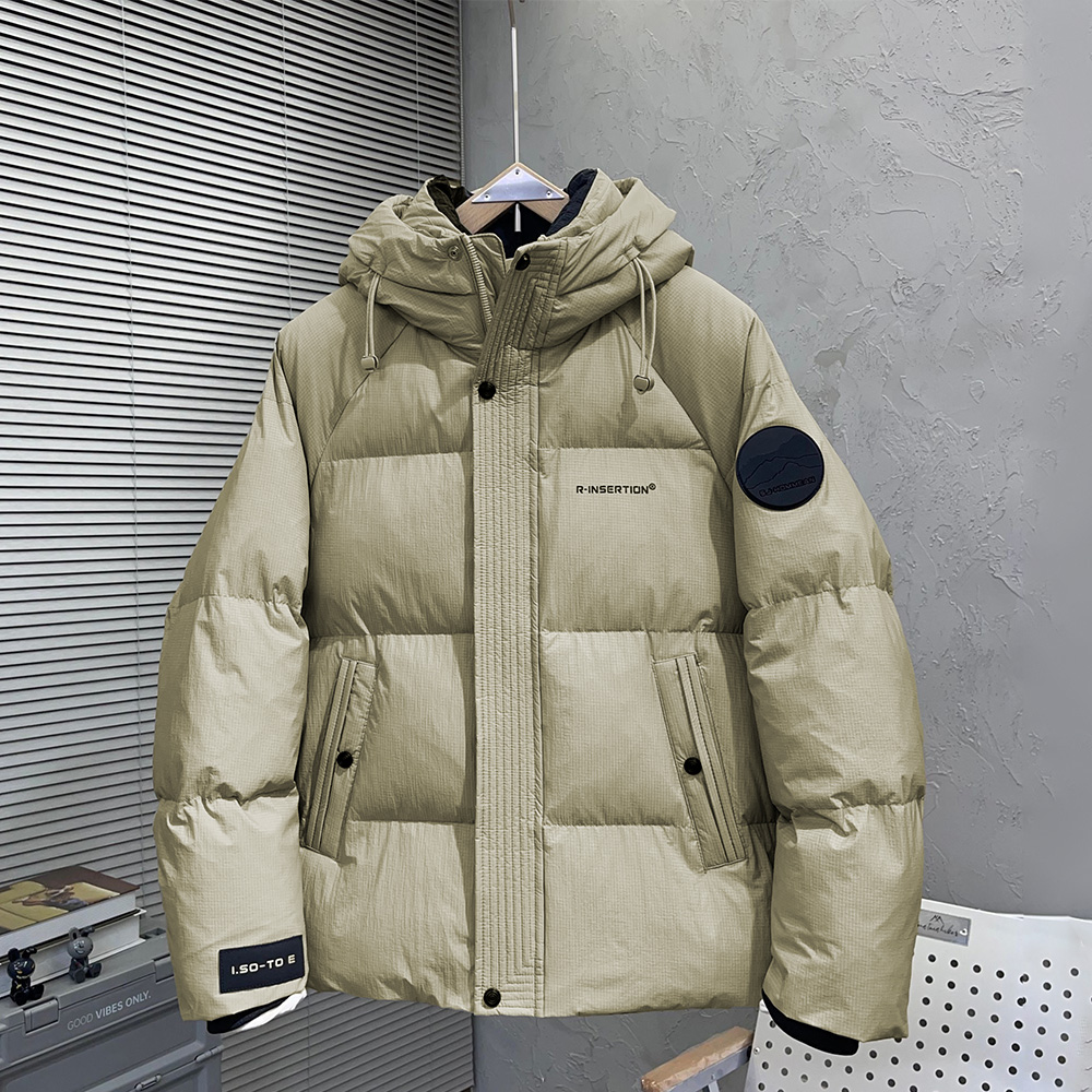 6698 冬季御寒保暖锁温防寒服男士百搭时尚休闲潮流断码外套