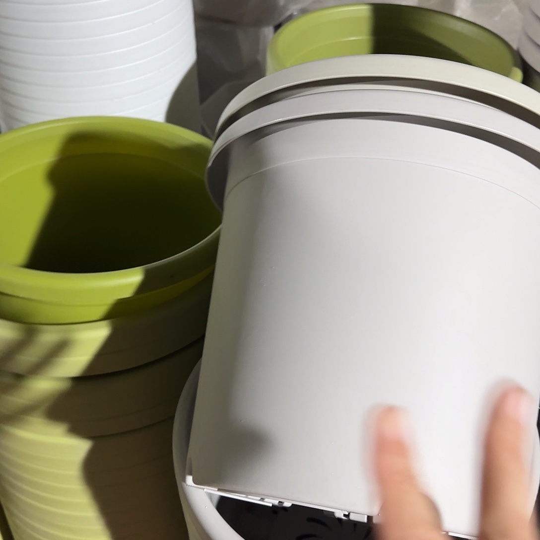 树脂四季5号无托6个灰白微瑕