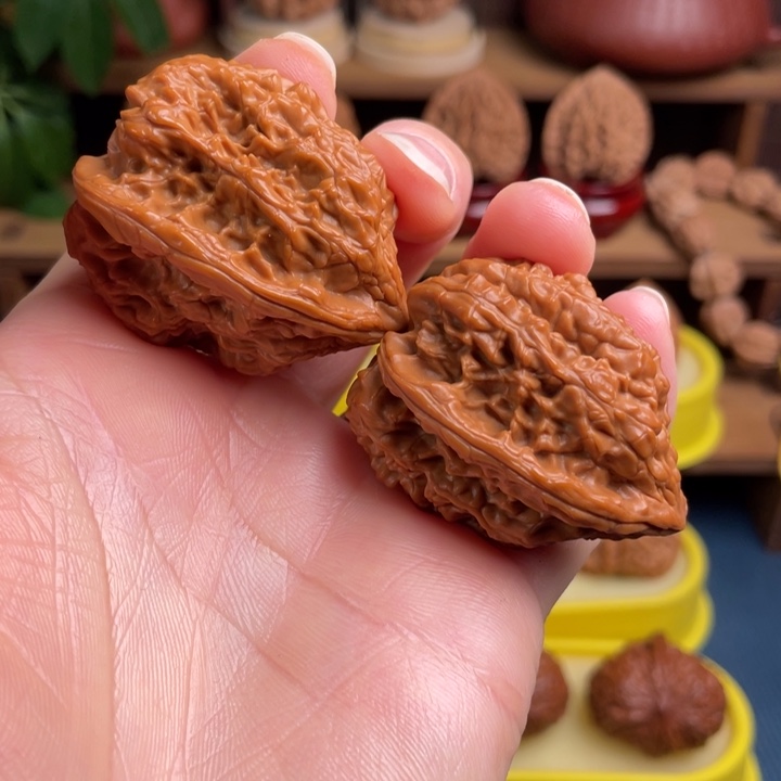 文玩核桃把件野生壁虎36