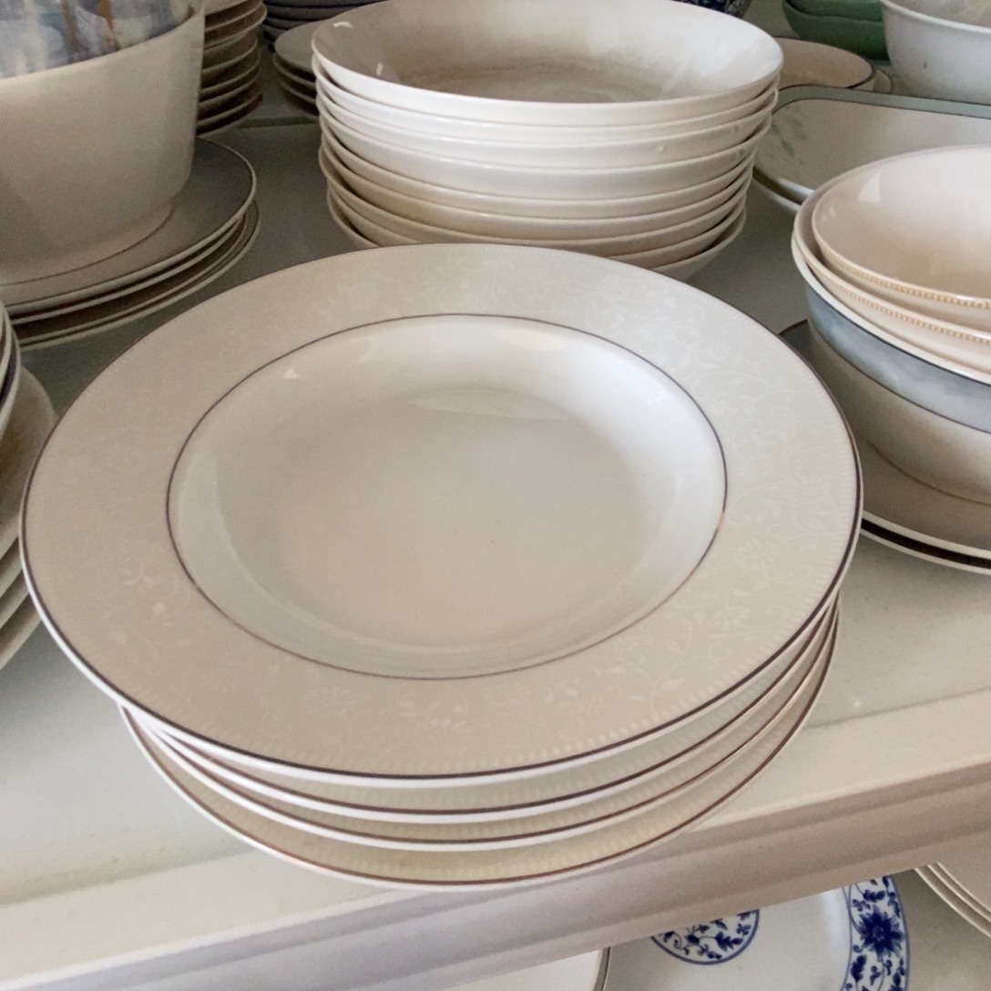 瓷3平1深8寸盘子 福利款