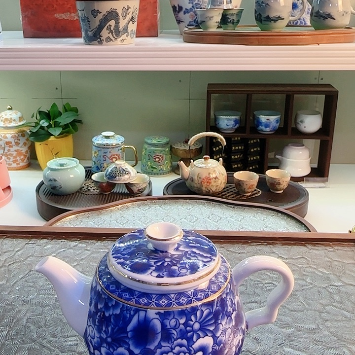 茶具套装旅行包茶叶罐玻璃杯