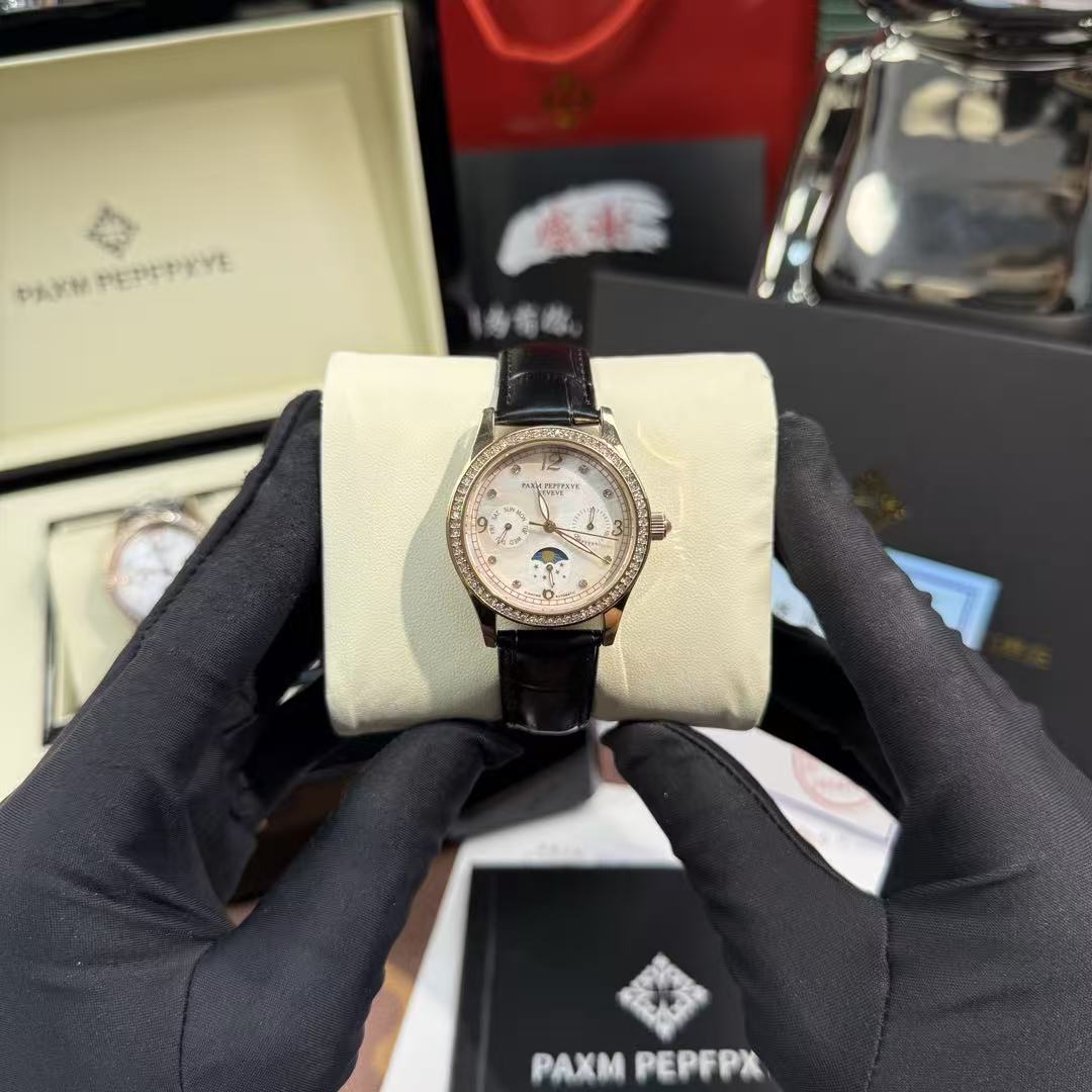PAXM PEPFPXYE联名表王高奢女款镶钻多功能机械名表女士高档腕表