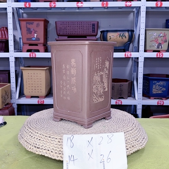 紫砂花盆宜兴紫砂厂