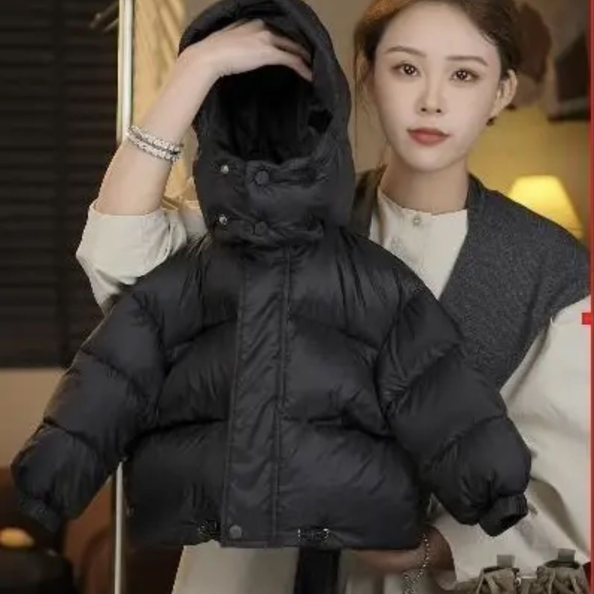 2025新款韩范冬季男童女童棉服洋气加厚中大童羽棉服面包服外套潮