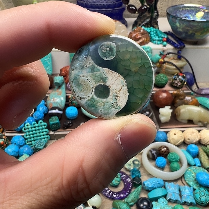 穿***越玛瑙/玉髓未镶嵌颈饰